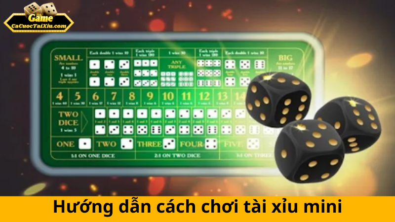 Tài xỉu mini: Trải nghiệm game cá cược nhanh gọn và hấp dẫn 2 Hướng dẫn chi tiết chơi tài xỉu mini